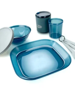 Gsi Outdoor Infinity 1 Person Tableset Blue CAMP & HIKE