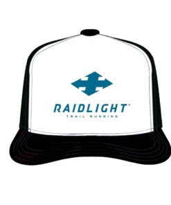 Raidlight Trucker Cap - White / Blue Logo