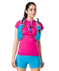 Raidlight CAMP & HIKE Responsiv Vest 12L Ladies - Pink/Light Blue