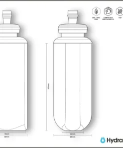 Instinct Hydra Cell 600ml Hydrapak Soft Flask