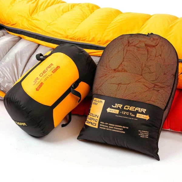 JRGear Helium Down 1050 Sleeping Bag CAMP & HIKE 6 JRGear Helium Down 1050 Sleeping Bag CAMP & HIKE
