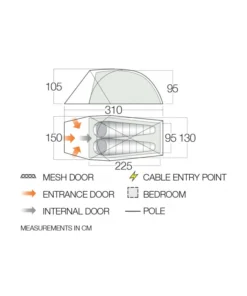 Vango Mirage Pro 200 Tent