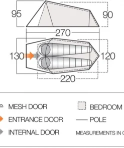 Vango Soul 200 - Treetops CAMP & HIKE