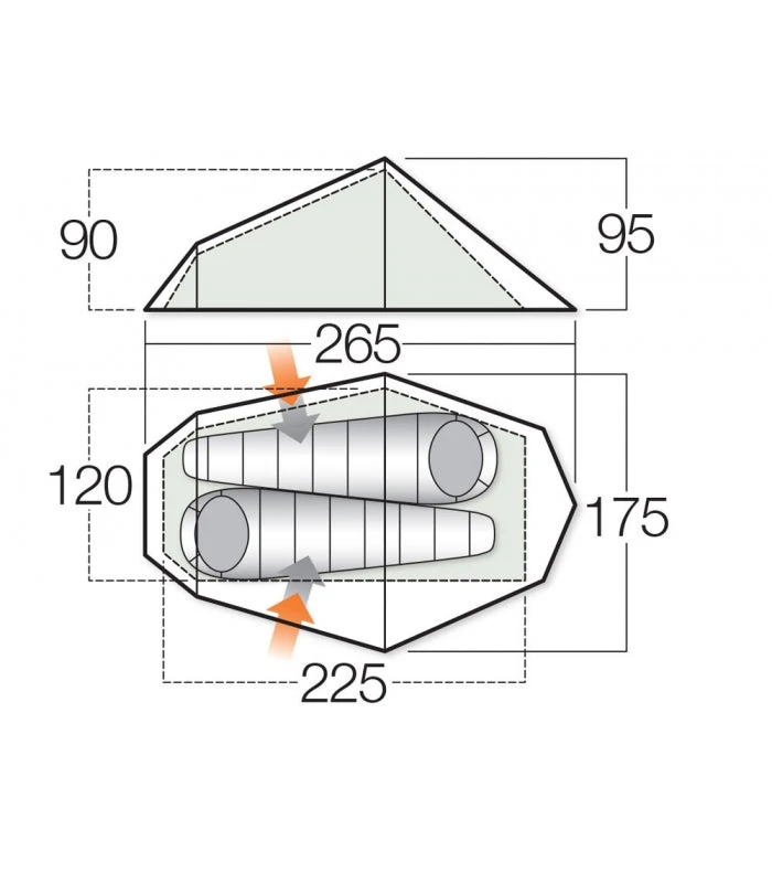 Vango Banshee 200 CAMP & HIKE 11 Vango Banshee 200 CAMP & HIKE