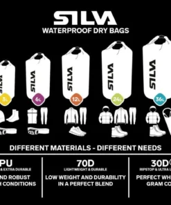 Silva CAMP & HIKE Dry Bags 70D - 6 Litre